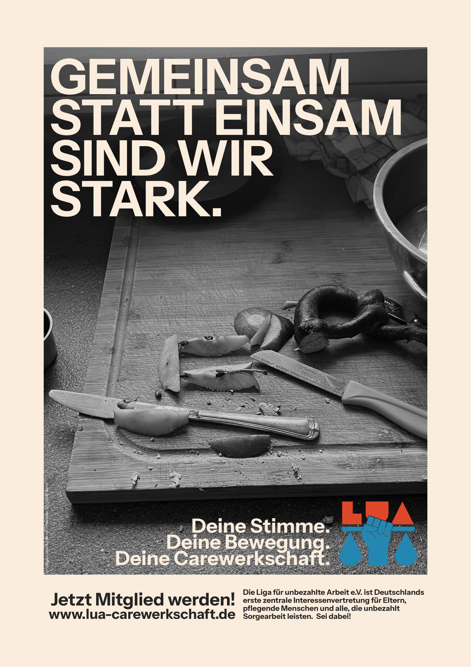 Plakat LUA Werbung